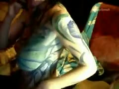 Body painting on cam
